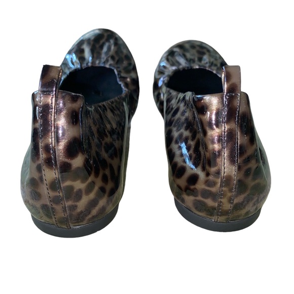 NEW J. Crew Cece Tortoise Leopard Print Patent Leather Ballet Flats - 7.5 - Picture 9 of 14